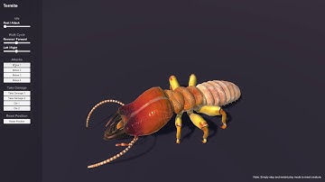 Termite Monster Unity 3d Game Asset