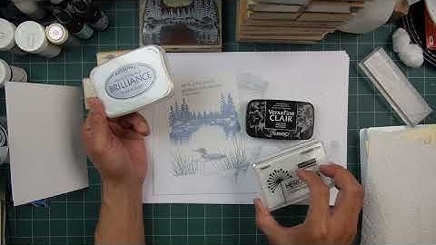 Stampscapes 101: Video 848 BRILLIANCE STARLITE SILVER