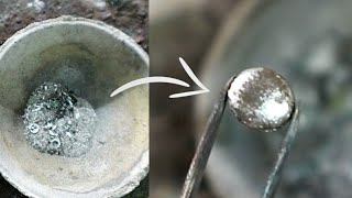 How to Melt Scraped Platinum Dust ( Cara Melebur Debu Platina Bekas Kikiran)