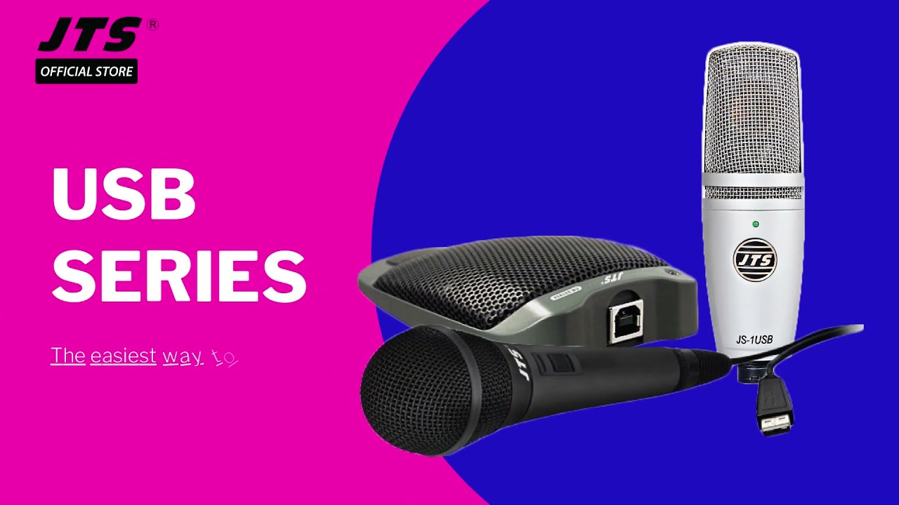 JTS USB Series (AG-35USB, JS-1USB & CM-602USB)