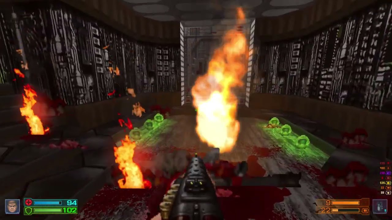 Project Brutality 3.0 - Doom 2 - Map 007 Blood Reactor