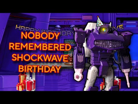 Nobody came to shockwave's birthday a transformers stop motion skit 