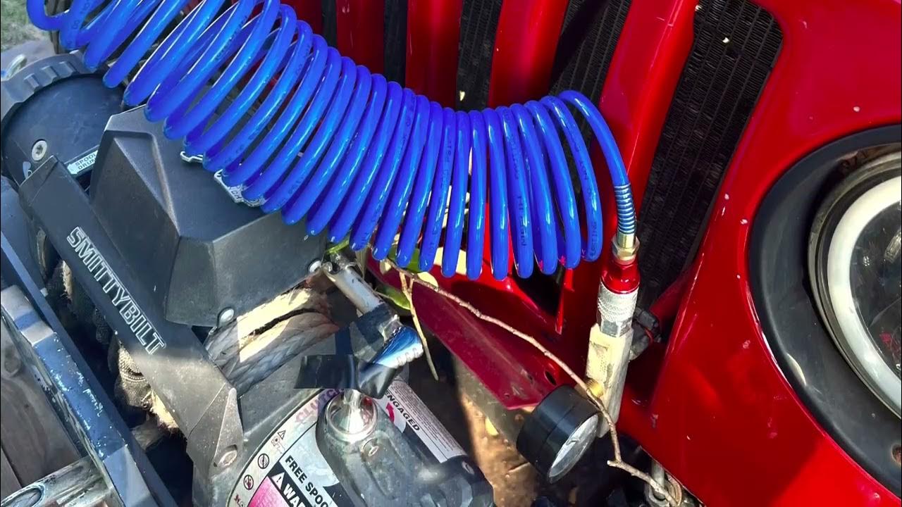 DIY Turned my AC compressor to on board air. - YouTube