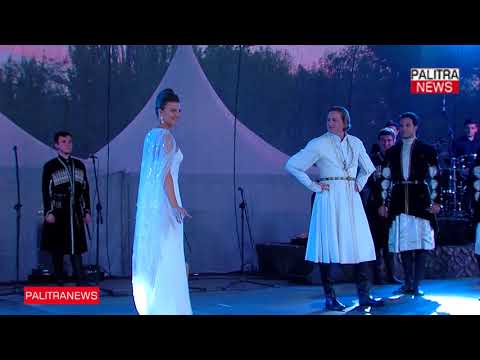 ხუან იოანე ბაგრატიონისა და მოდელი ქრისტინე ძიძიგურის საქორწილო ცეკვა