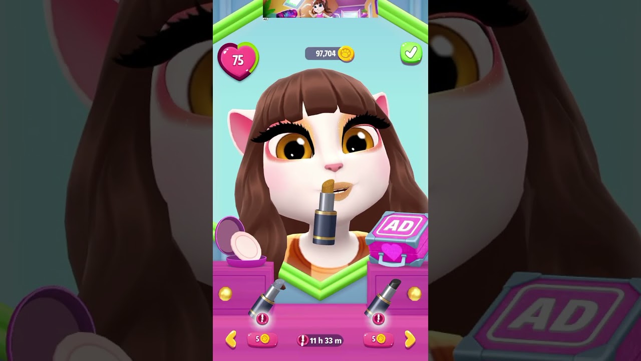 Haciendo a #shelly de dandy's World en Angela 2 🤓☝️