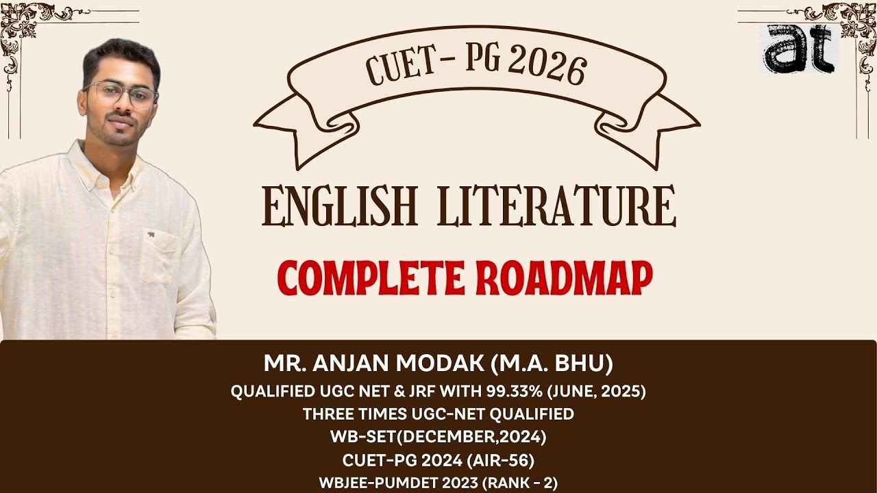 How to Crack CUET-PG 2026 English Literature | Complete Roadmap