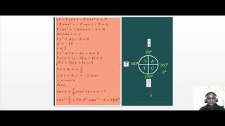 TRIGONOMETRIC EQUATIONS(FORM 4)