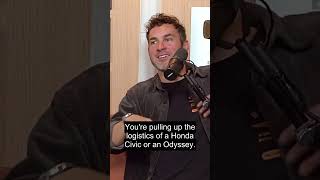 Mark Normand explains that naturally, everyone wanted the logistics of how someone accomplished c