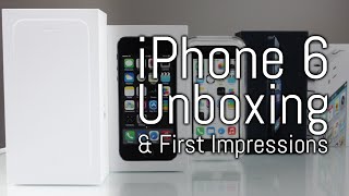 Apple iPhone 6 Unboxing and Hands on First Impressions!
