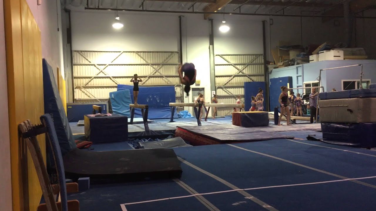 Floor Double Pike Upgrade Talia Patt(2017) Waller's Gym Jam YouTube