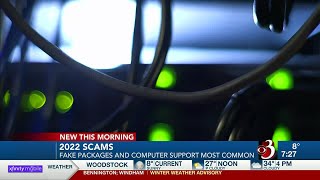 Top 10 scams of 2022 in Vermont