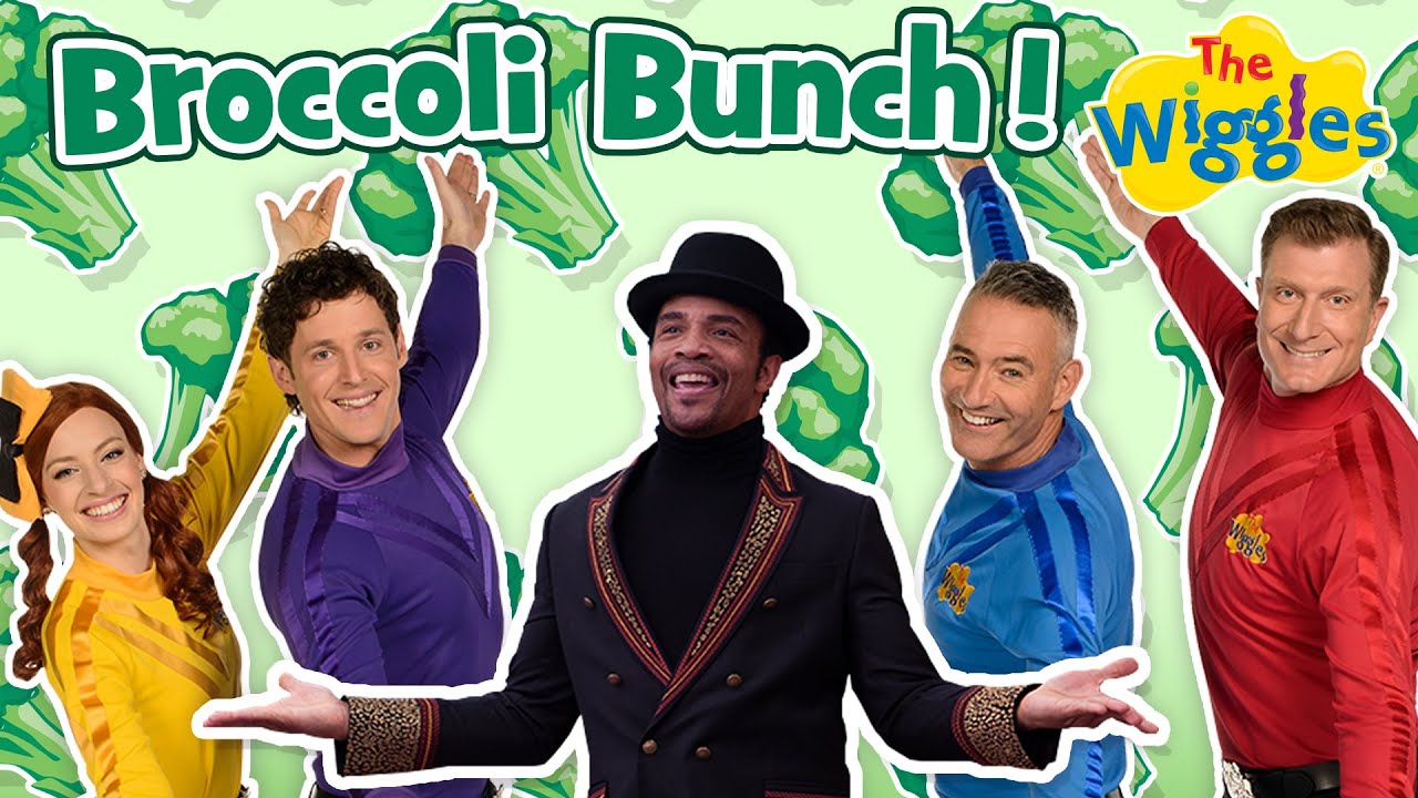 Broccoli Bunch 🥦 The Wiggles Le James Cafe Kids Songs YouTube