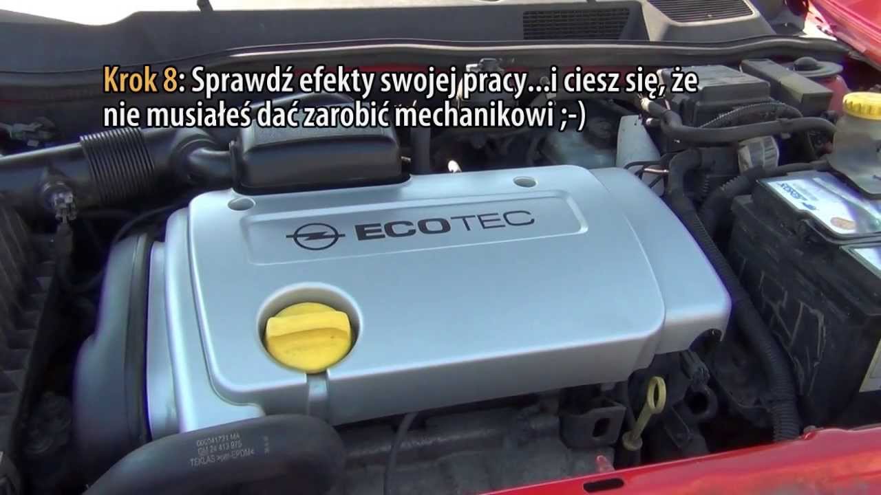 Wymiana świec - Opel Astra - YouTube