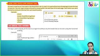 Ch 9 | Classico Books Publishing | Computer | Class 7 | Formatting in HTML | For Children