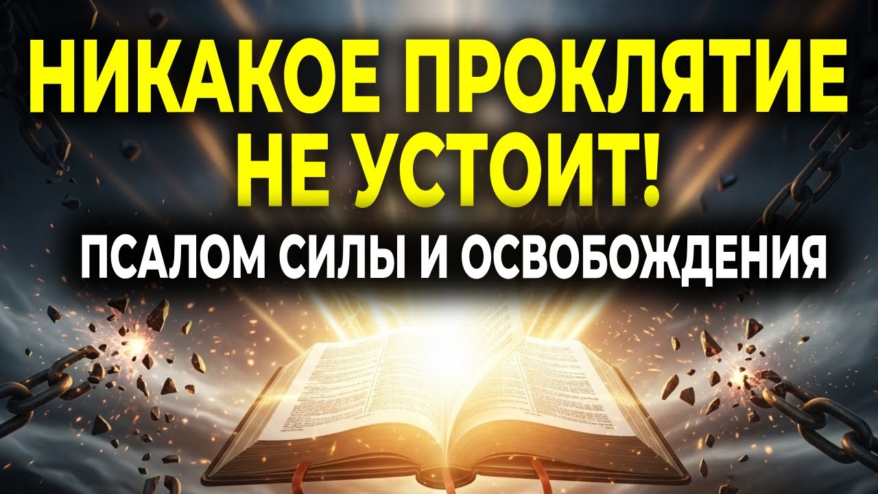 РАЗРУШЕНИЕ СТАРЫХ ПРОКЛЯТИЙ — Молитва полного освобождения