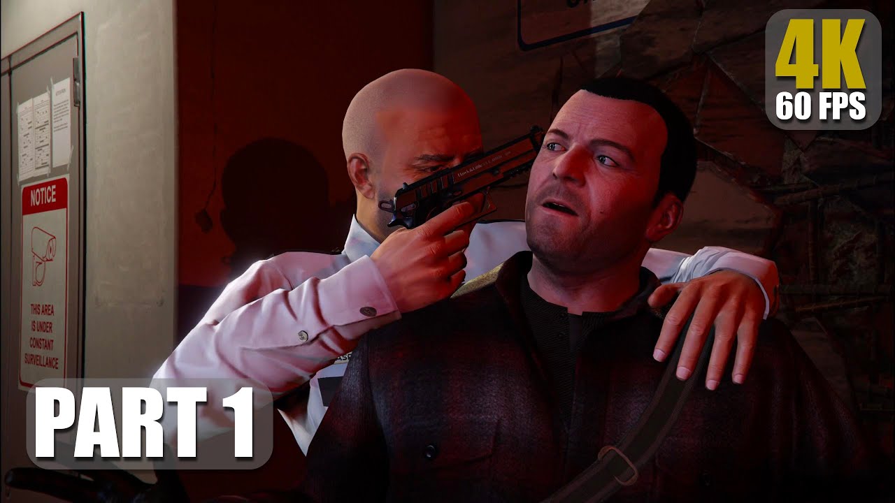 Grand Theft Auto V Part 1 Gameplay Walkthrough [4K 60FPS] - No ...