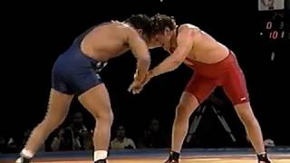 Kurt Angle vs Dan Chaid - 1996 Olympic Trials 100 KG Bout 2