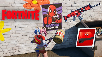 Fortnite Deadpool Week 6 Challenges - Unlock Deadpool Merc Weapons Wrap!