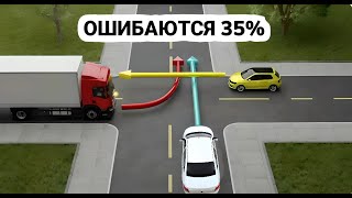 В какой очередности проедут водители данный перекресток?