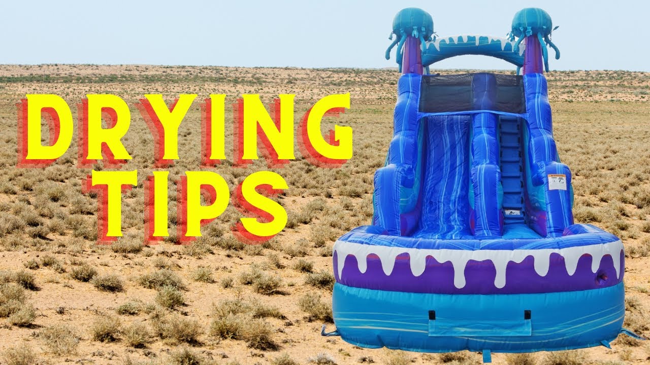 How To Dry Out Inflatable Water Slide