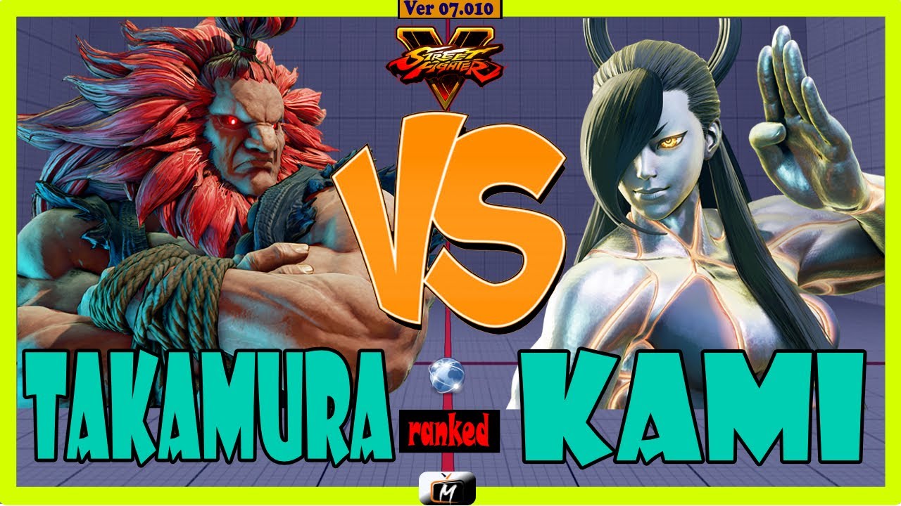 SFV CE Takamura (akuma) VS (seth) UYU | Kami - YouTube