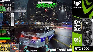 Need For Speed Unbound, Ultra Settings, 4K | RTX 5090 | 9950X3D