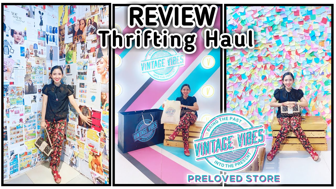 THRIFTING HAUL VINTAGE VIBES PRELOVED STORE FLAVOR BLISS BROADWAY ALAM