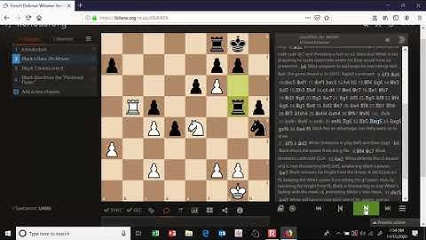 French Defense: Winawer Variation, Poisoned Pawn Variation