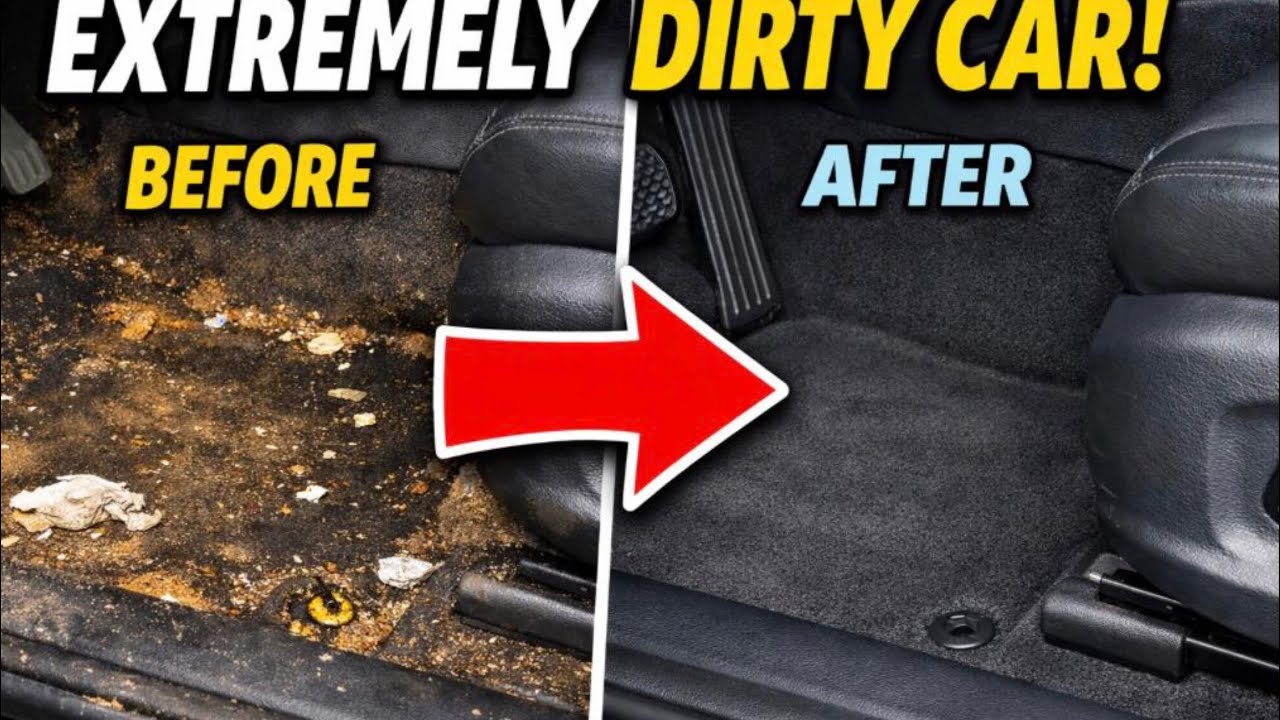 Car Not Cleaned for 2 Years