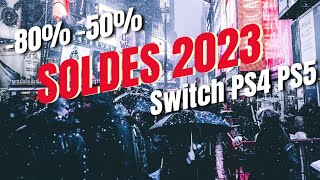 Achat Soldes été 2023 de la Switch PS4 PS5