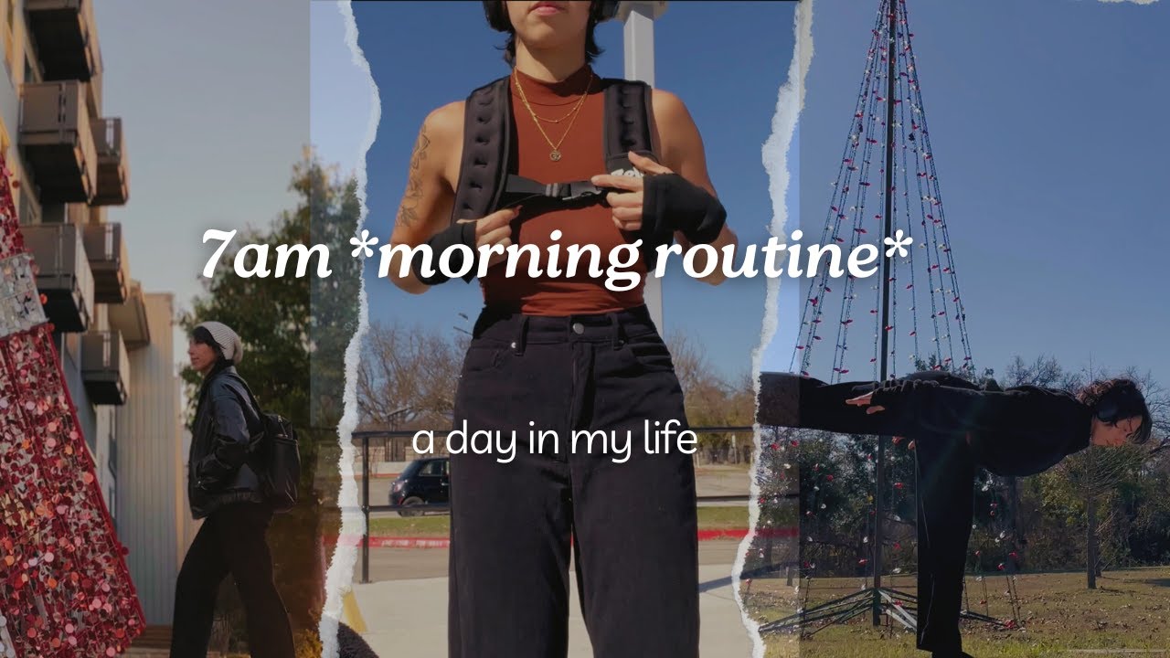 *productive* 7am morning routine