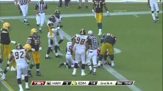CFL Recap: Hamilton 10, Edmonton 28 - July 9, 2011