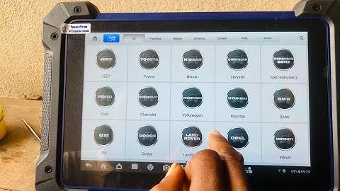 How to program the 2003 Nissan Pathfinder via OBD with im608 pro