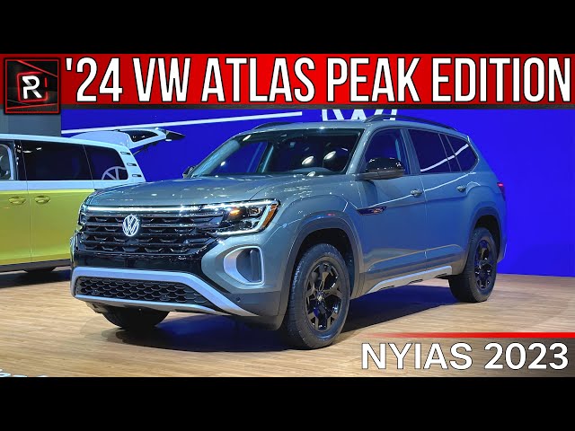 2024 Volkswagen Atlas Peak Edition – Redline: First Look – 2023 NYIAS -  YouTube