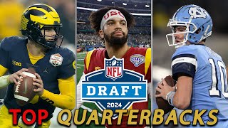 The 15 Best Quarterbacks In The 2024 NFL Draft