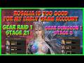 Rosalia is very good for Early Game Accounts | Gear Raid 1 - 21 &amp; Gear Dungeon 1 Stage 6 Easy Clear