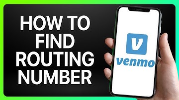 How To Find Routing Number On Venmo 2025! (Full Tutorial)