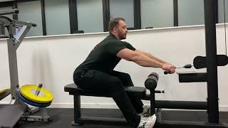 Seated Cable Row (Wide Grip)