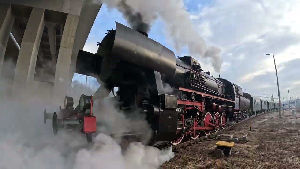 Parowozem  Ty42-107 do Zakopanego.  8.03.2026