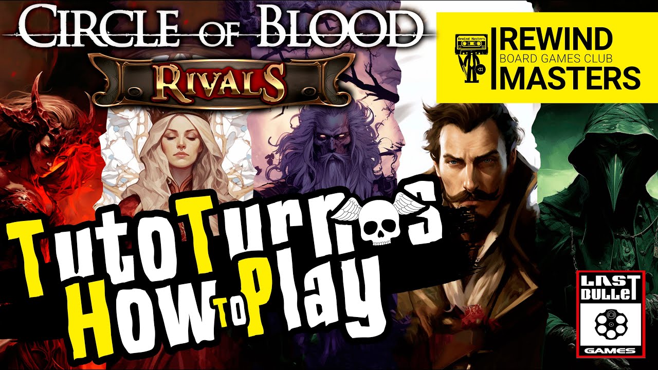 TutoTurnos - CIRCLE OF BLOOD RIVALS: THE CARD GAME (KICKSTARTER) - YouTube