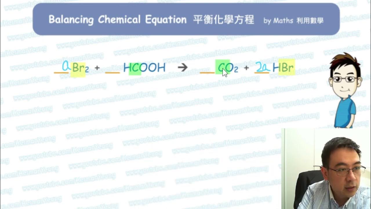 How to balance Br2 + HCOOH = CO2 + HBr YouTube
