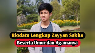 Profil & Biodata Terbaru Zayyan Sakha | Pemain Si doel the Series