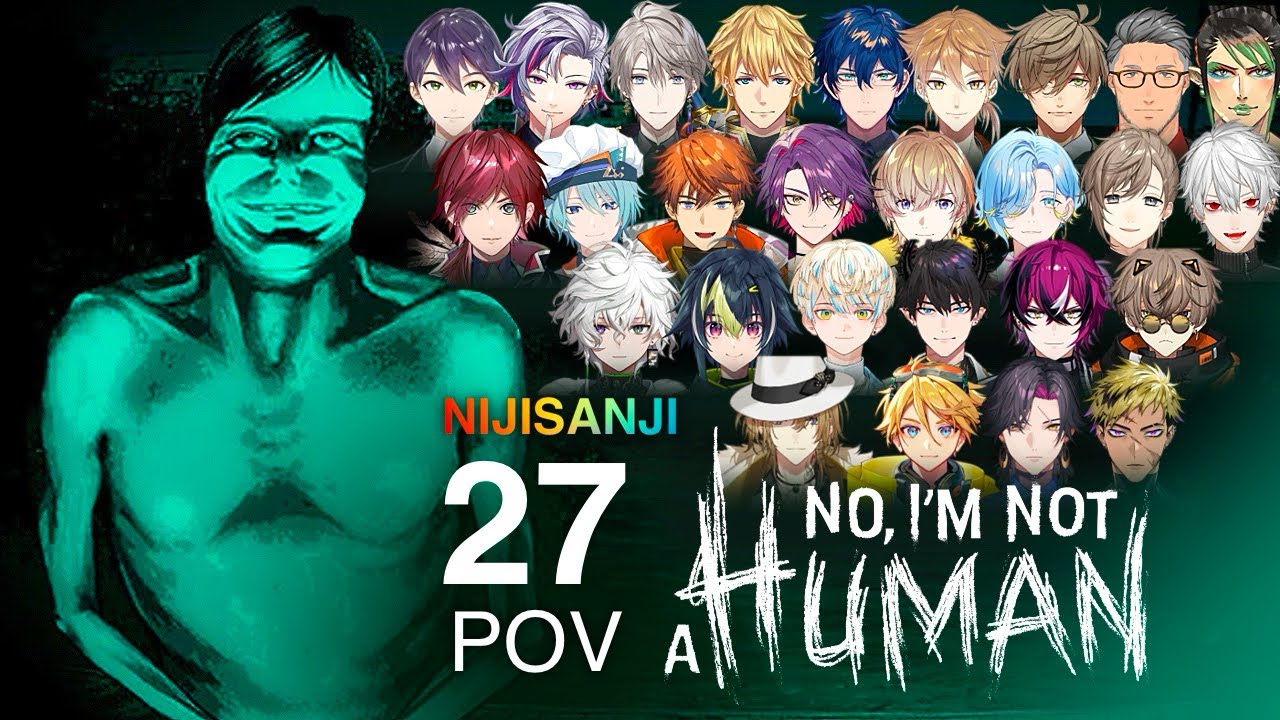 27 Giga POV Nijisanji EN JP Reactions & Funny Moments 🏠 No, I'm Not A Human Highlights Compilation