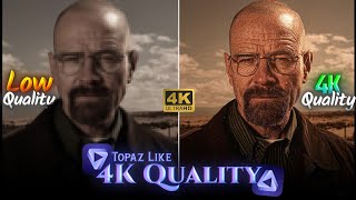 How To Get 4K Quality In Mobile Topaz Like Quality Mobile Best Video Enhancer App Part 2