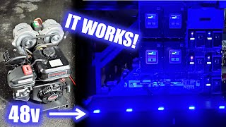 Building a 48v Off Grid Generator: Part 2  Got it figured out!!!!