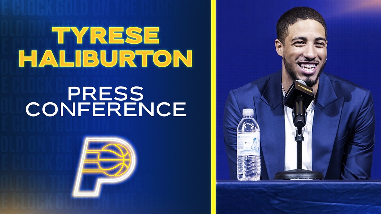 Tyrese Haliburton Press Conference (July 6, 2023) | Indiana Pacers