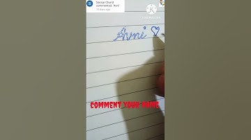 #shorts#cursive handwriting#name request#avni#learn & write