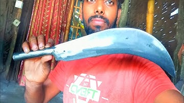 Forging Billhook Machete Knife | Handmade Billhook Making Process