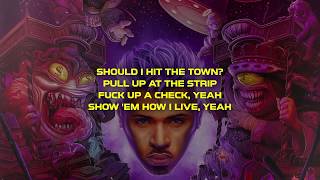 Chris Brown - Indigo (LYRIC VIDEO)