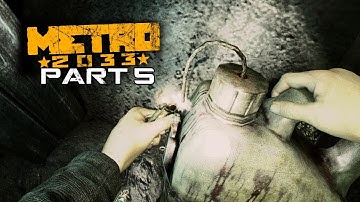 Metro 2033 Redux Walkthrough Part 5 - Tunnel Blocking (PC Let